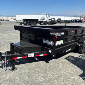 2027 Denton Dt-714 14 ft T/A Dump Utility Trailer