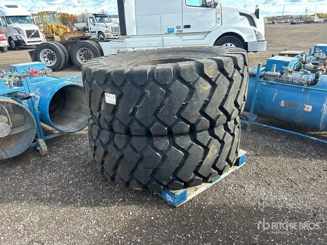 Quantity of (2) Forcestone 23.5x25 Tires