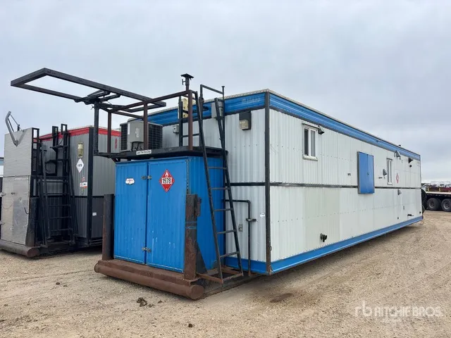 2001 Alta-Fab Rig Managers 42 ft x 12 ft 2 in 1 Person Skid-Mounted Wellsite