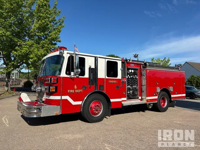 1994 Sutphen Deluge 4x2 Crew Cab Fire Truck