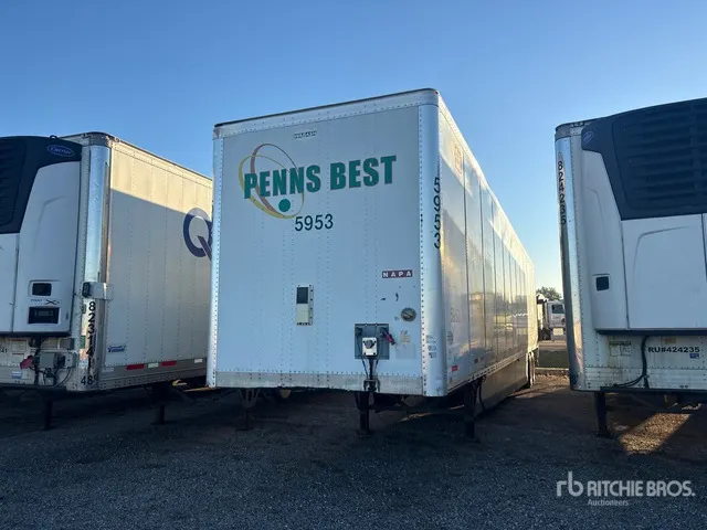 2013 Wabash DVCVHPC 53 ft x 102 in T/A Dry Van Trailer