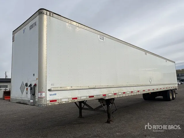 2013 Vanguard 53 ft T/A Van Trailer