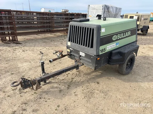 2018 Sullair 185 cfm Mobile Air Compressor