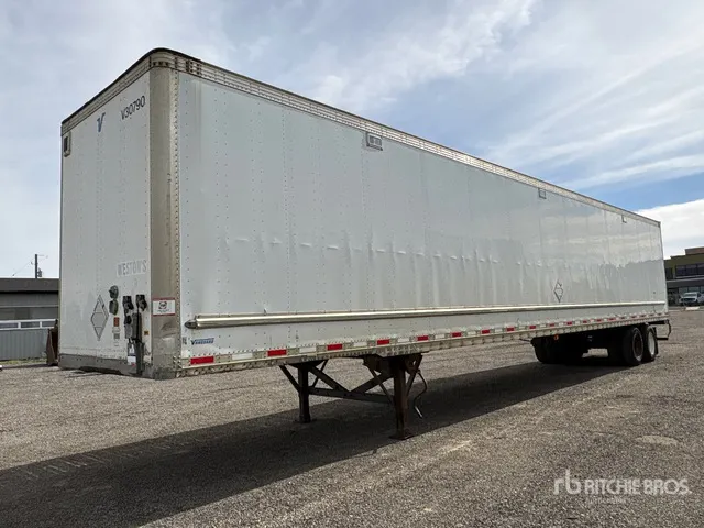 2013 Vanguard 53 ft T/A Van Trailer