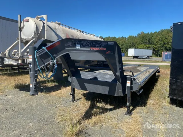 2026 Horizon FTZGN-26MR 26 ft T/A Gooseneck Equipment Trailer