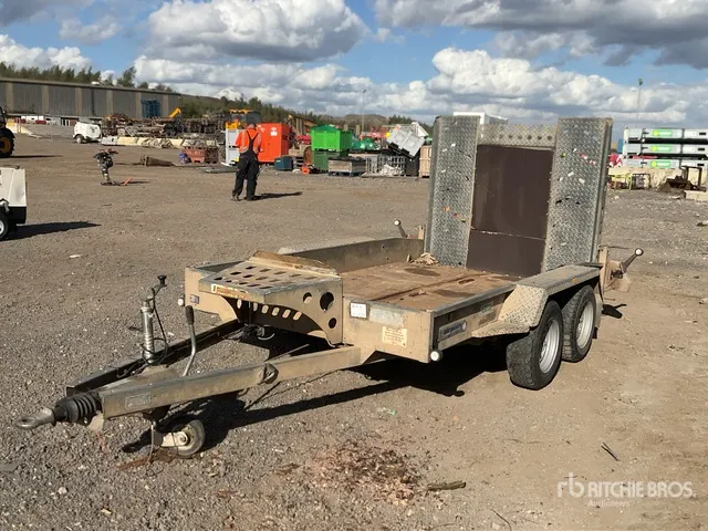2007 Indespension Equipment Trailer 3500 kg 3000 m T/A Equipment Trailer
