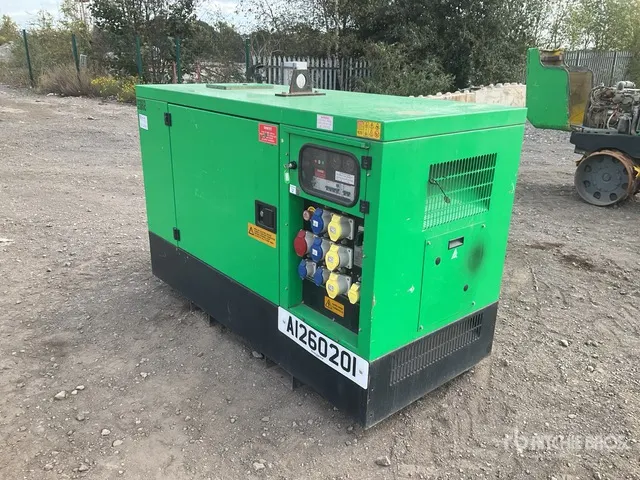 2022 Stephill SSDK12M 13.2 kVA Skid-Mounted Generator Set