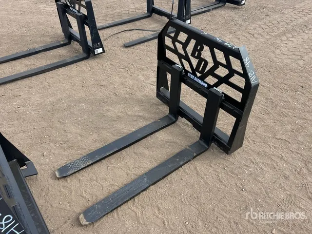 Blue Diamond 314001-25 42 in Mini Skid Steer Forks (Unused)