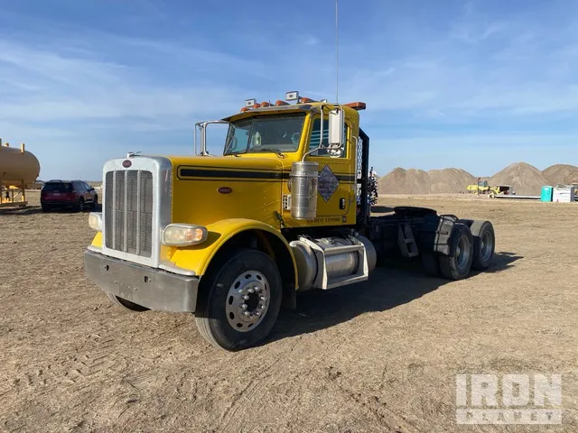 2009 Peterbilt 388 6x4 T/A Day Cab Truck Tractor