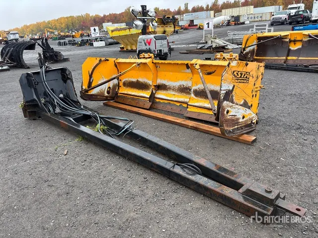 8 ft - 14 ft Extendable Snow Plow