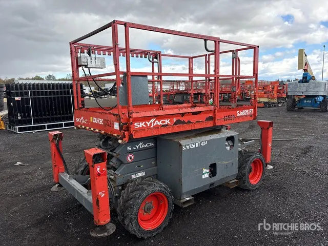 2019 Skyjack SJ6826 RT 4x4 LPG Scissor Lift