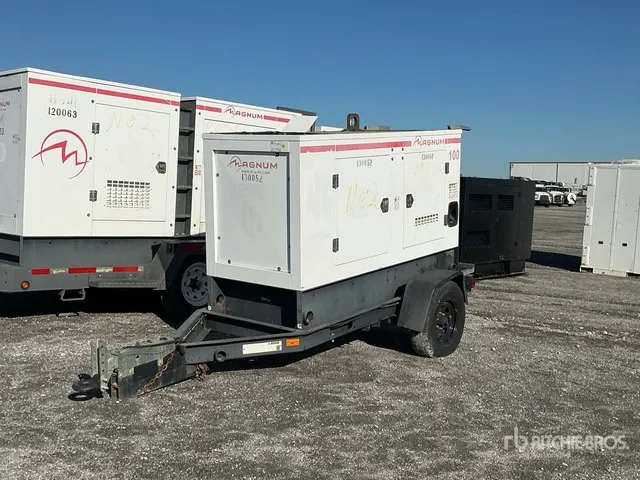 2013 Magnum MMG100 71 kVA Mobile Generator Set