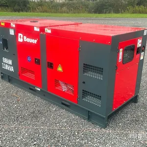 2026 Bauer GFS 80 ATS 100 kVA Generator Set (Unused)