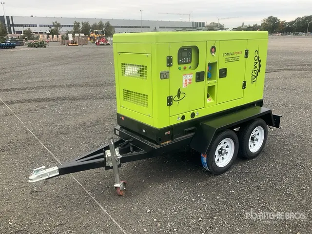 2026 Compal VG-R30 Diesel 30 Kw Portable Generator Set