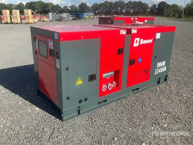 2026 Bauer GFS-90 ATS 112 kVA Generator Set (Unused)