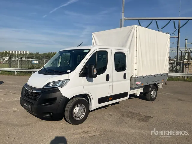 2022 Opel Movano 2.2 4x2 Curtain Side Truck