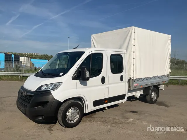 2023 Opel Movano 2.2 4x2 Curtain Side Truck