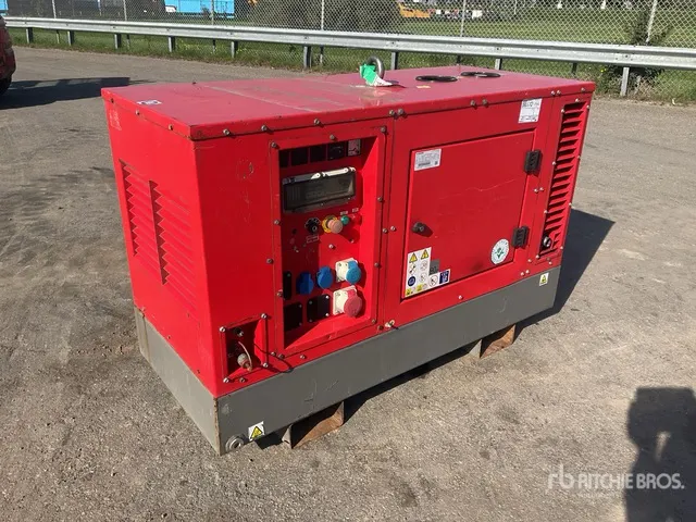 2022 Europower EPS9TDE 9 kVA Skid-Mounted Generator Set