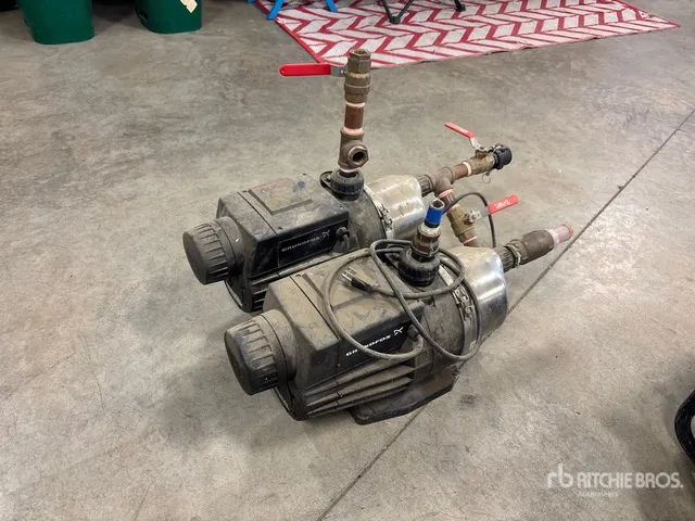 Quantity of (2) Grundfos Electric Water Pump