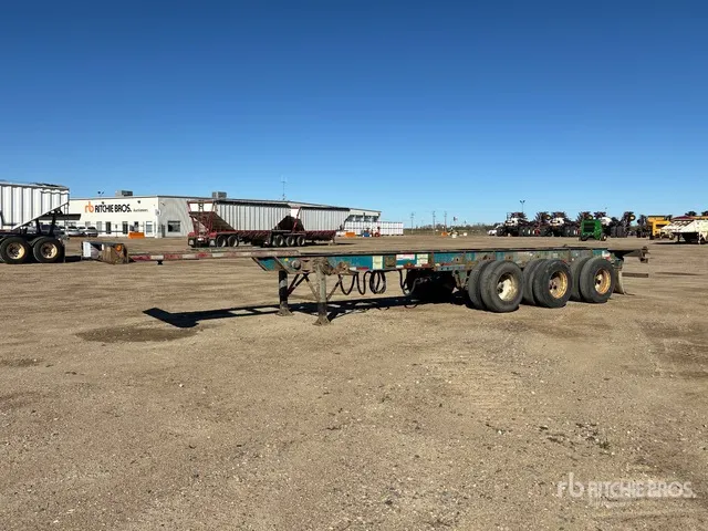 2007 Max Atlas 40 ft Tri/A Container Trailer
