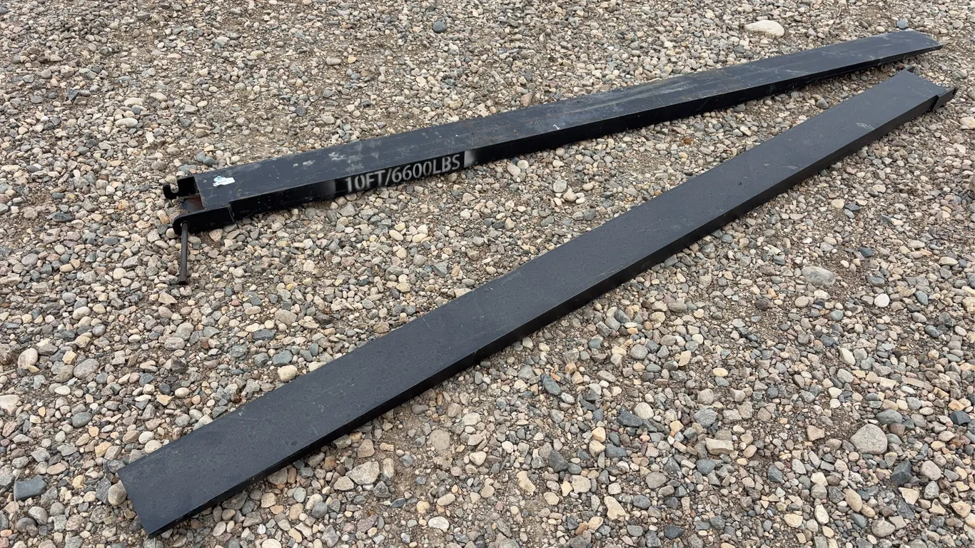 2 - 10' Pallet Fork Extensions