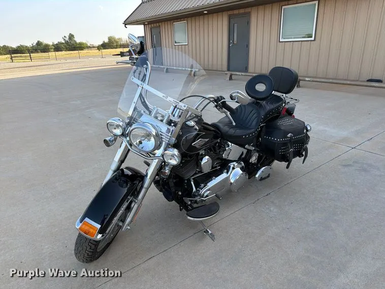 2010 Harley-Davidson Heritage Softail Classic motorcycle