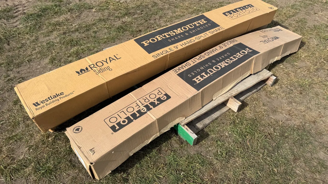 (3) Boxes of Portsmouth Shake & Shingles