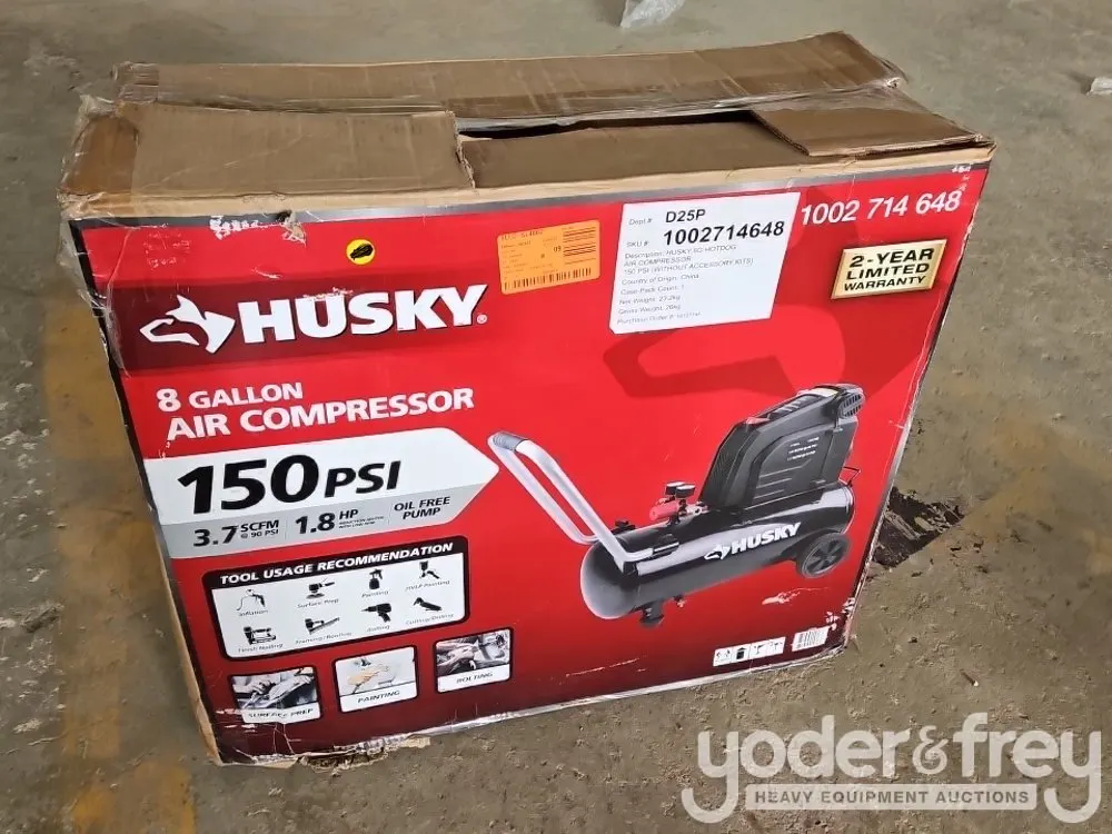 Husky 8 Gallon Air Compressor