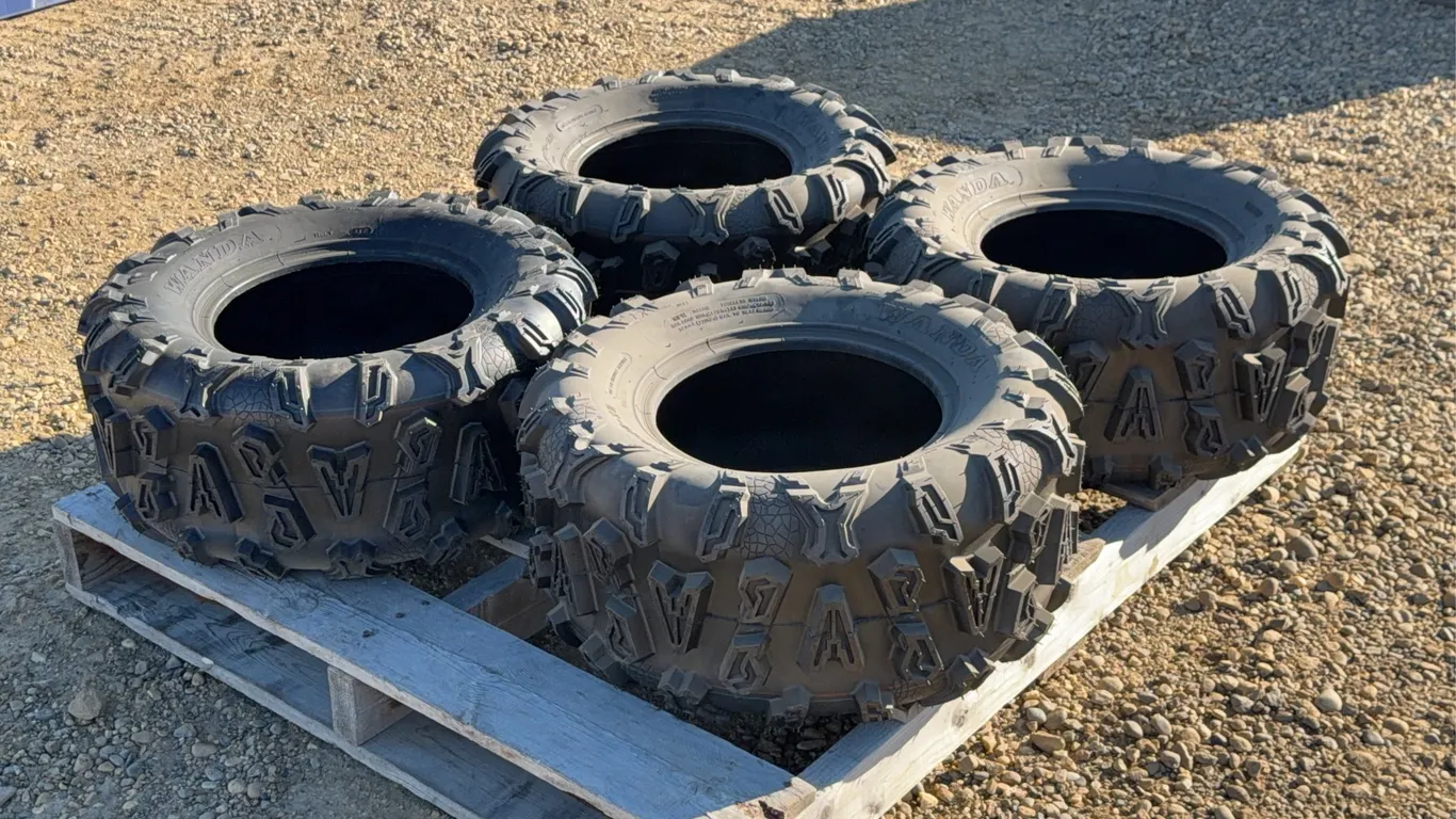 Set of (4) AT25x10-12 Wanda Tires without Rims