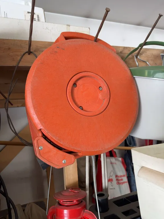 Garage Tools and Supplies Including Hoses, Saws, Extension Cords and More
