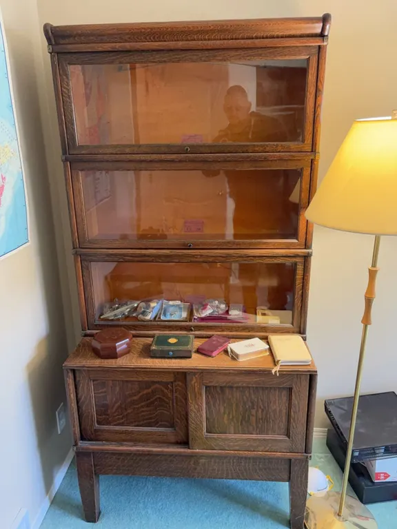Globe-Wernicke Oak Barrister Bookcase, Size C11 Grade 296, Stratford, Ontario