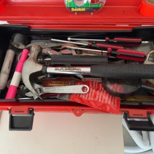 Hand Tools, Wrenches, Sockets, Ratchets, Screwdrivers, Toolbox, Shelf