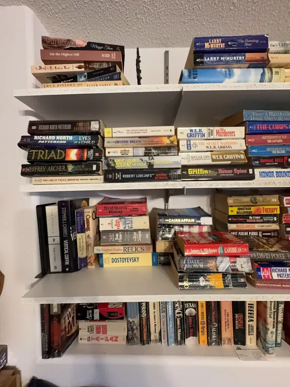 Large Mixed Lot of Fiction and Non-Fiction Hardcover and Paperback Books
