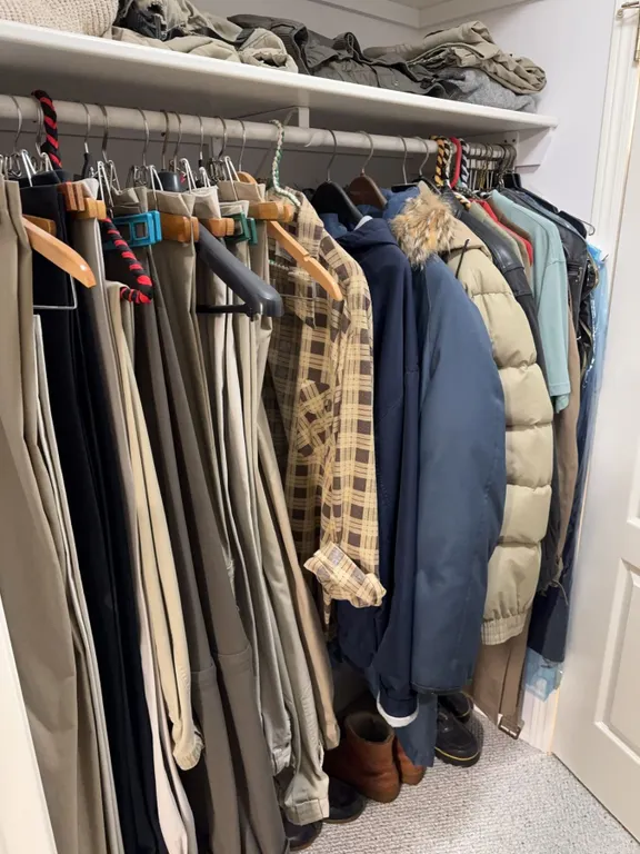 Men's Clothing Lot: Jackets Sears, Blue Goose, Shirts, Pants, Size Range L-XXL