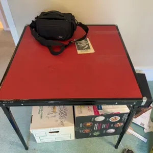 Sony Handycam DCR-SR45 Camcorder With Case and Folding Table 34" x 34" x 29"