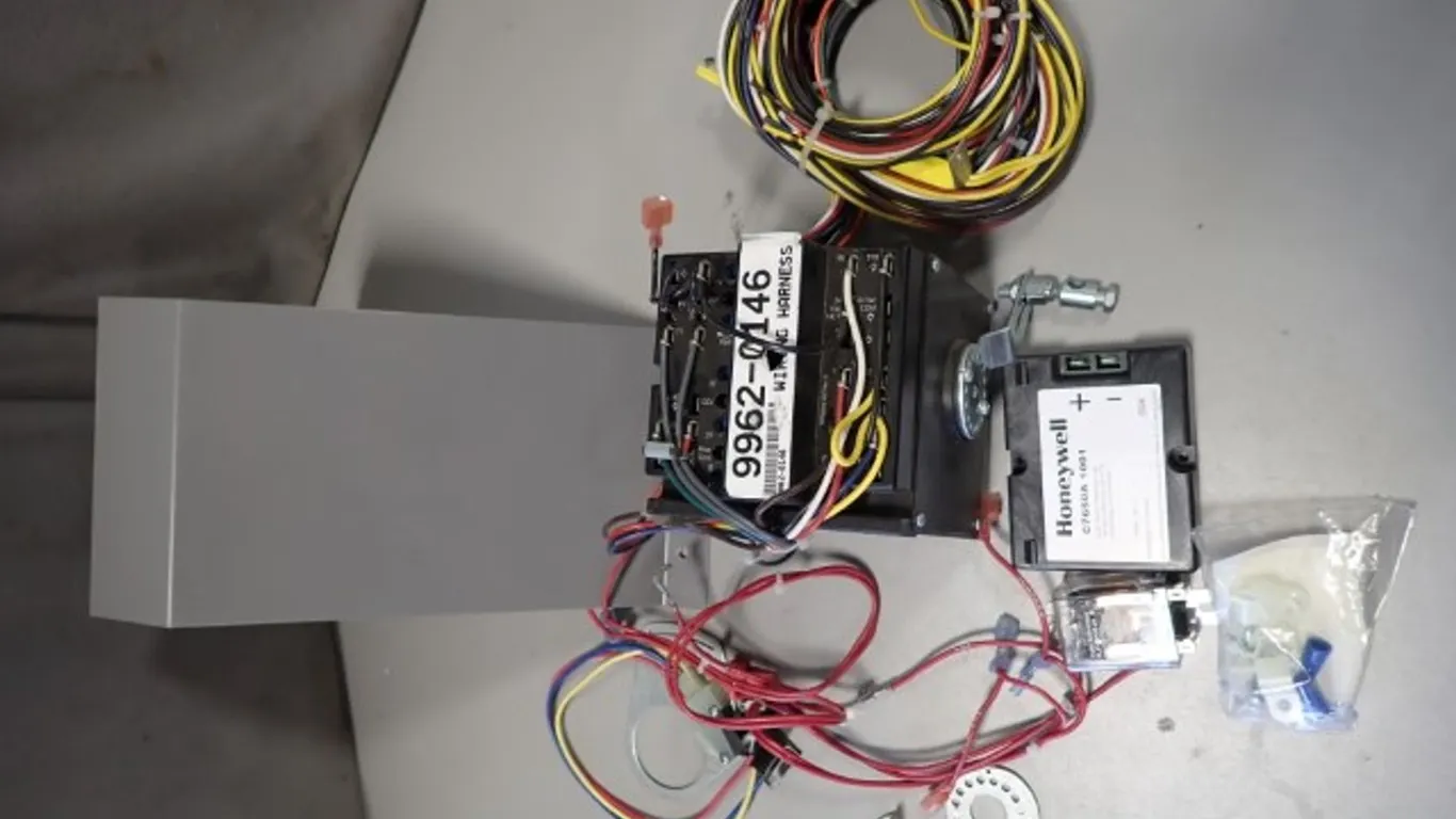 Honeywell W7212 Series HVAC Economizer Logic Control Module with harness