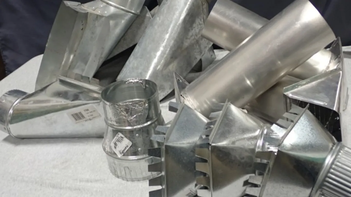 4" HVAC Galv Parts