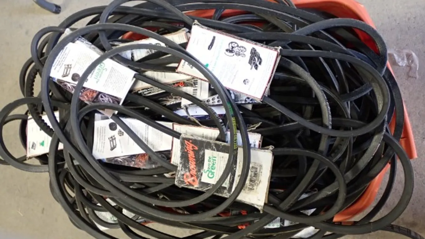 Large Job Lot of Browning V Belts