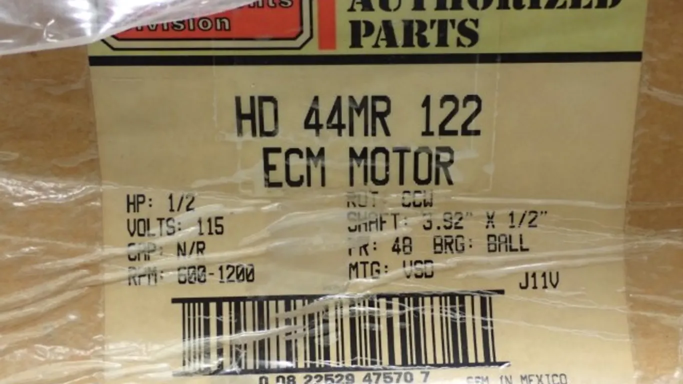 1/2 HP ECM Motor
