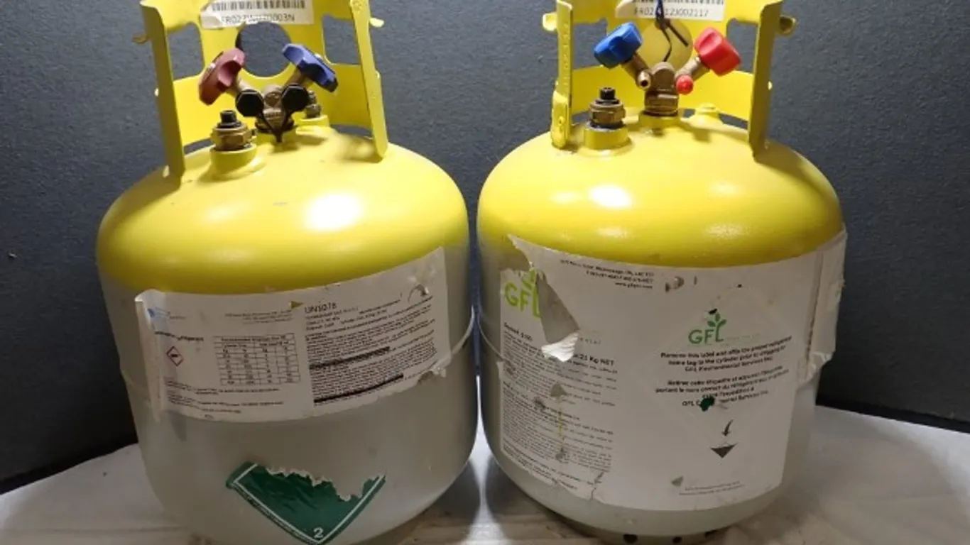 Recovered Refrigerant Tanks