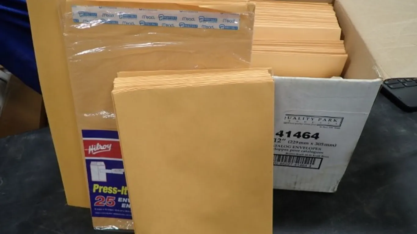 Manila Self-Sealing Envelopes