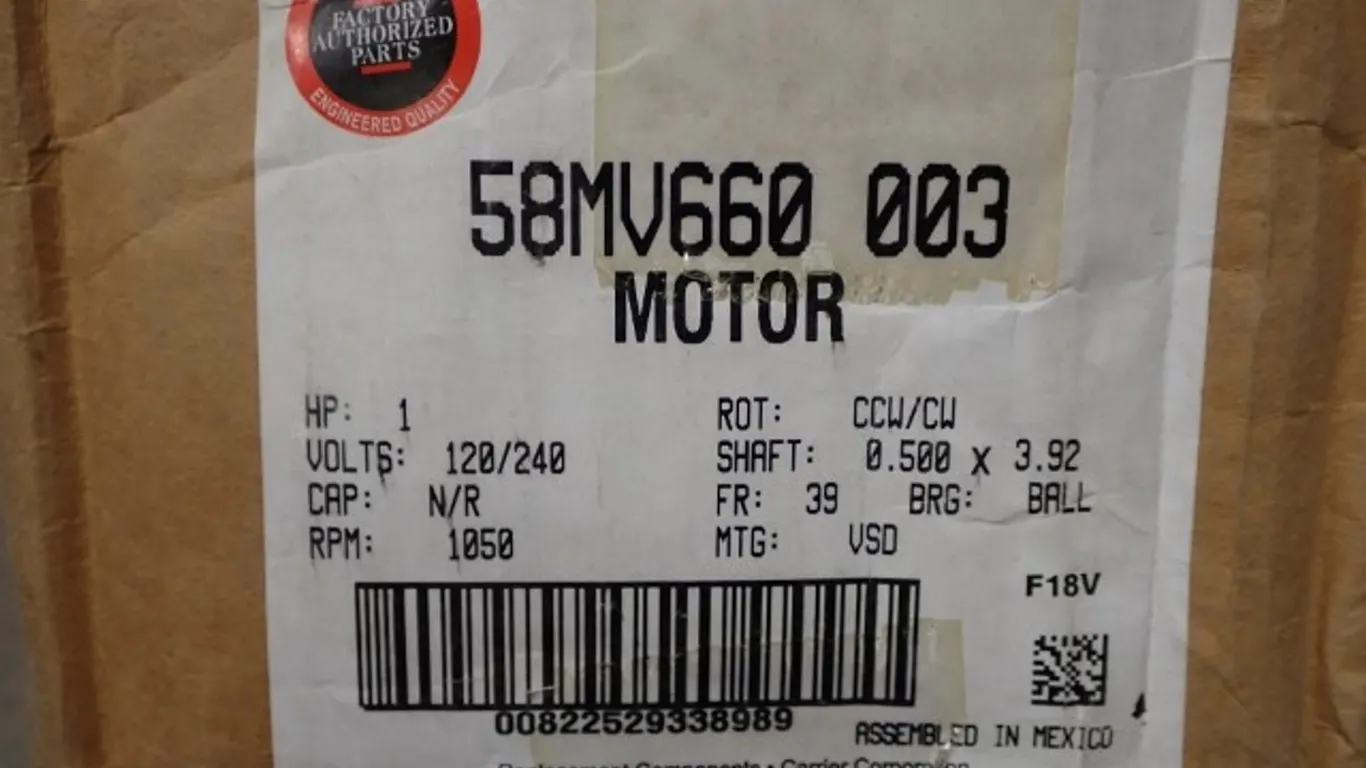 GENTEQ ECM 3.0 Variable Furnace Blower Motor