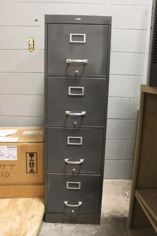 Vertical Metal File Cabinet