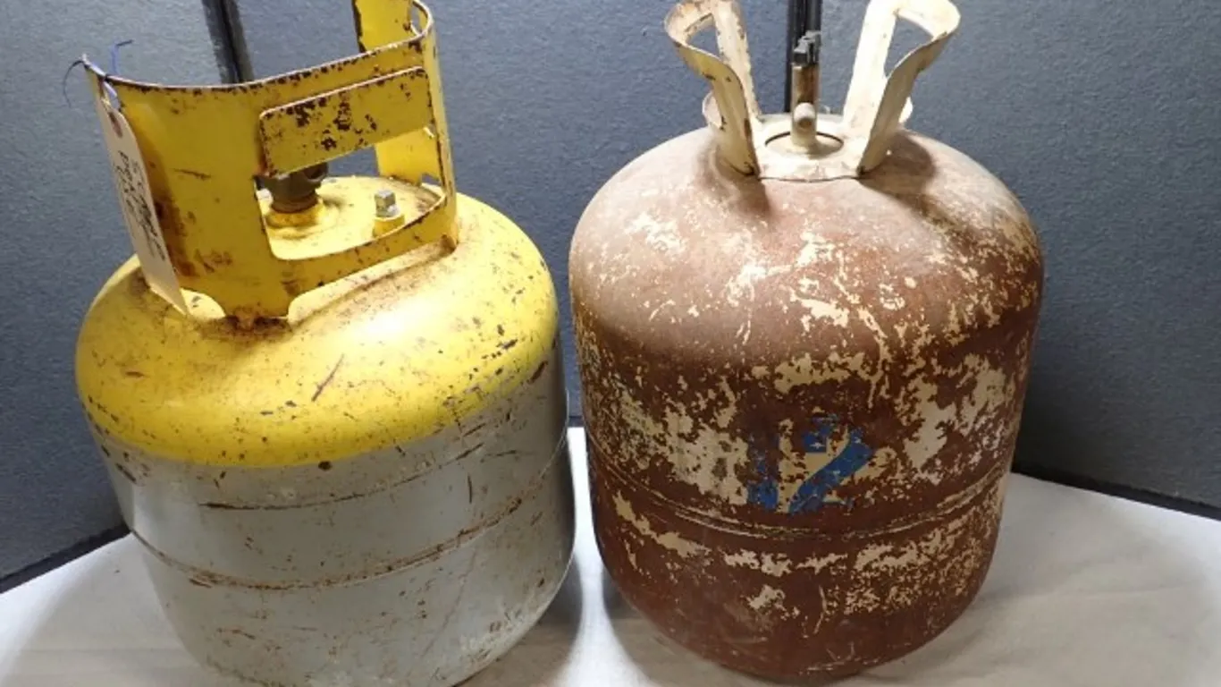 Recovered Refrigerant Tanks