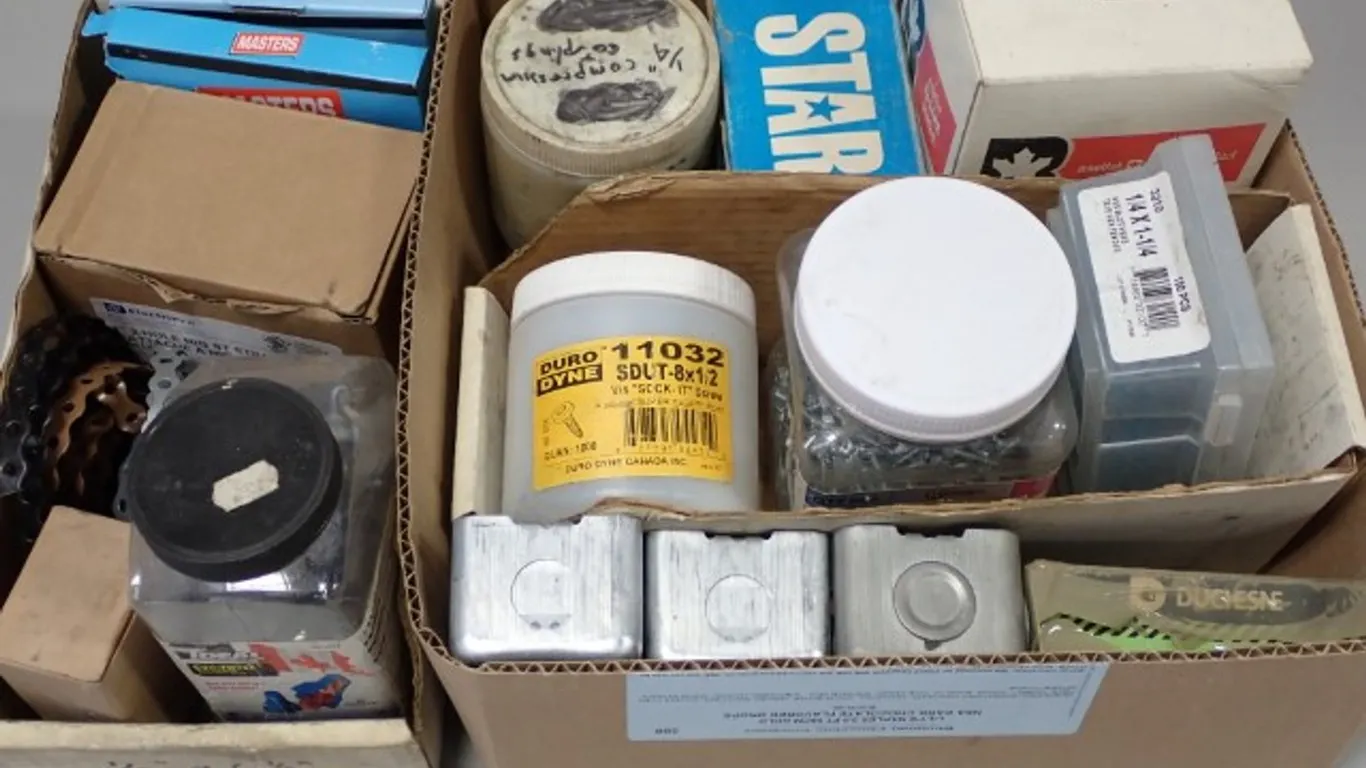 Assorted Electrical Hardware Lot