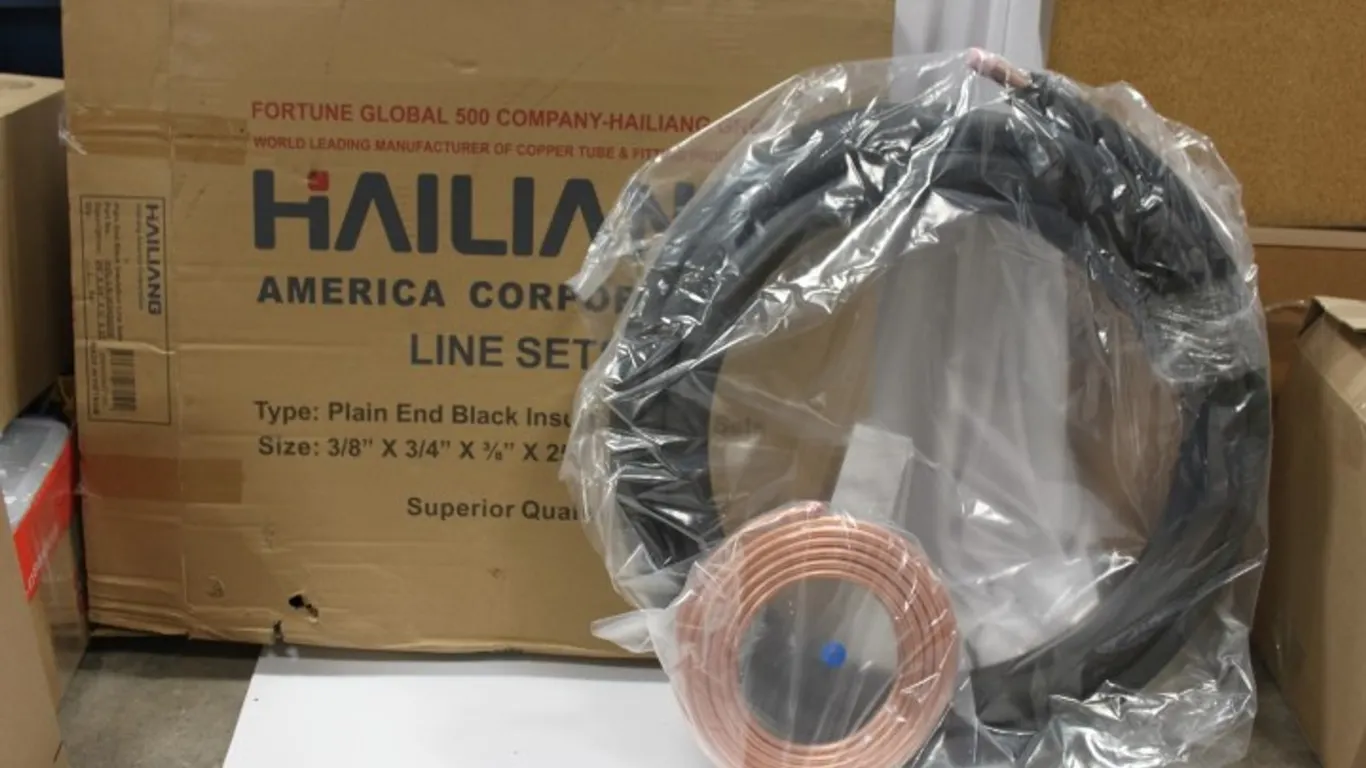 NEW Insulated Copper Line Set