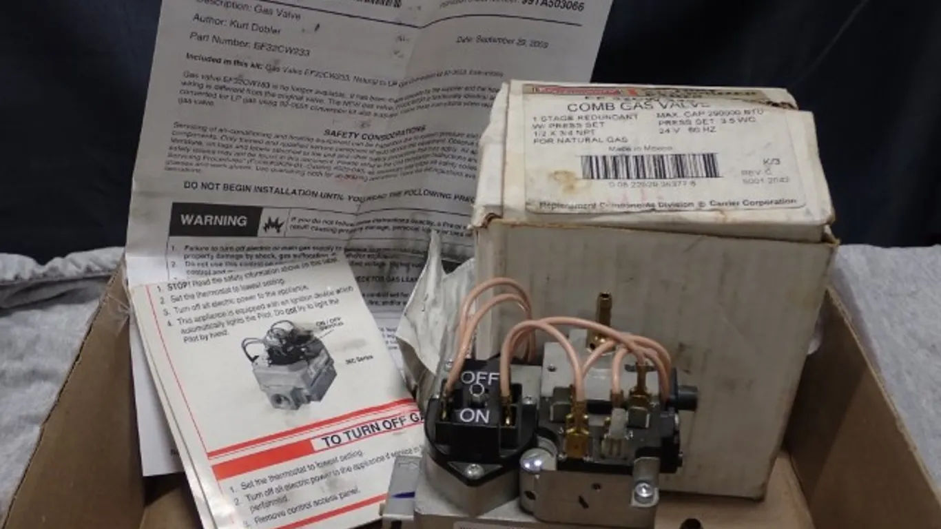 COMB Gas Valve