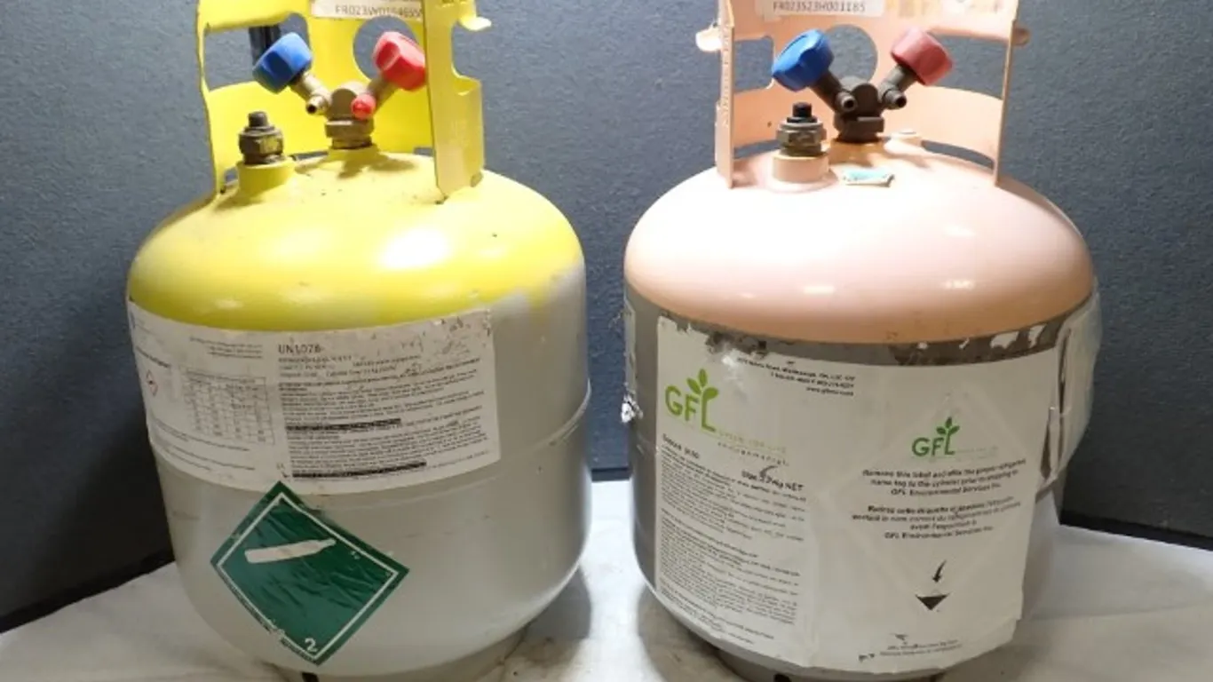 Recovered Refrigerant Tanks