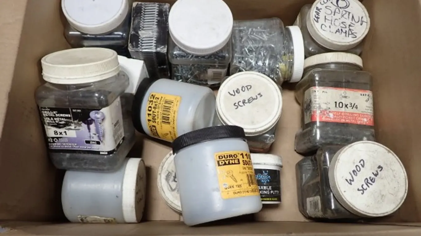 Large Lot of Fasteners