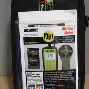 TPI DC580 Digital Vane/Hot Wire Anemometer
